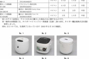 【悲報】アイリスオーヤマを含む6機種の糖質カット炊飯器、全然カットできてないと国民生活センターに暴露される