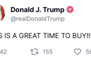 【悲報】トランプ「国民よ、冷静になれ！今が株の買い時だ！」