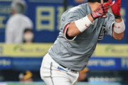 ロッテ佐藤都志也(25).333 OPS.988 盗塁阻止率1位←これがレギュラー固定されない理由