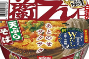【朗報】どん兵衛の天ぷらそば、ガチで美味い