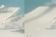 F-35B墜落映像流出―英空母艦載機