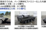 「24式装輪装甲戦闘車」「24式機動120mm迫撃砲」…陸自の新装備ついに正式名称が決定！