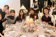 【画像】篠田麻里子さん結婚式にレジェンドAKBが集結！