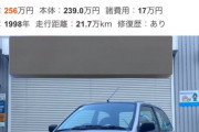 スバル「ヴィヴィオ」 、21万キロ修復歴ありでこんな値段すんの？？