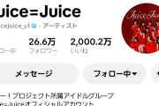 【朗報】Juice=JuiceさんのTikTokアカウント総いいね数がついに2,000万いいねを突破ｷﾀ━━━━(ﾟ∀ﾟ)━━━━!!