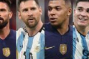 【W杯】得点王は決勝参戦の4人が候補に…メッシとエンバペが5得点、アルバレスとジルーが4得点