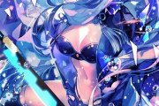 【FGO】水着の沖田さんイラスト！！　水着沖田さん最高です！！