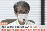 【悲報】新型コロナ専門家会合「感染者数は夏の間増え続ける可能性がある」