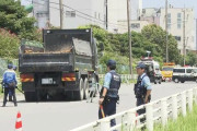 【続報】ダンプカーがバイクを巻き込む事故 バイク運転手の女性が死亡