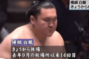 白鵬さんの休場、サボりじゃなかった