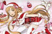 《SAO》B1Wスエードタペストリー「アスナのクリスマス」予約開始！迫力バツグンのタペストリーを飾って、アスナの想いを感じて