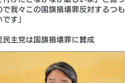 国民民主党は国旗損壊罪法案に賛成