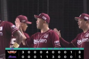 【ロッテ対楽天15回戦】楽天が８－５でロッテに勝利し後半戦無敗４連勝＆４位浮上！黒川の先制３ランなどで５回までに７得点！岸が５勝目！ロッテは２連敗