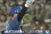 【vs.ヤクルト】日ハム、8回に松本剛のタイムリーで1点差に詰め寄る！