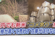 【悲報】新米、あまり過ぎて倉庫が限界突破へ