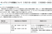 首都高、い集防止のため「大黒パーキングエリア」を一時閉鎖へ