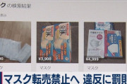 「大量に確保」原田前環境大臣がマスクの高額販売をあっせん
