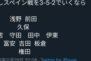 本田圭佑「僕が監督ならスペイン戦はこの布陣で行く」
