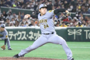 阪神　育成ドラフト１位の工藤泰成に東京ドームどよめく　ピンチ招くも３奪三振で１回無失点　直球で押し切る