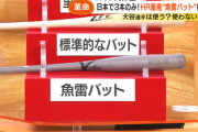 【野球】「魚雷バット」は報道の言葉として適切か…「戦争用語」を考える（毎日新聞）