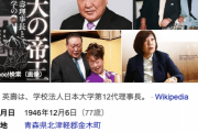 日大・田中英寿元理事長が死去…　相撲部で活躍　背任事件で有罪判決