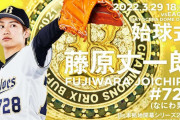 オリックス本拠地開幕投手藤原丈一郎、海外から祝福される！