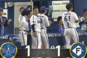 【vs.DeNA】日ハム、2番手の杉浦が大和に同点タイムリーを浴びる