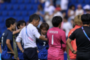 8強敗退のなでしこJが帰国…池田監督「残念で悔しい気持ち」、佐々木委員長は指揮官の去就に「3年間を精査する」