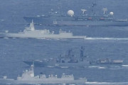 中ロ艦艇10隻が大隅海峡を初めて同時通過し東シナ海に…日本列島をほぼ一周した形！