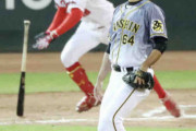 阪神桑原が勝ち越し弾献上　防御率６・75に悪化