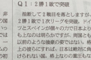 【悲報】YouTubeの戦術家様「普通に全敗だよ森保じゃw」俳優「2勝1敗」