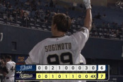 オリックス劇的勝利！９回２アウトからT-岡田の満塁走者一掃スリーベースで同点→杉本のタイムリーでサヨナラ！！