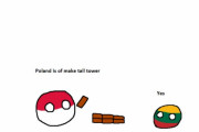 【ポーランド】タワーを作るよ【ポーランドボール】