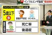 【解説】インフルエンザ脳症“増加傾向”か　重症化する前に早期発見を…「視線が合わない」「異常に怖がる」など4つのポイント　死亡率は約10％