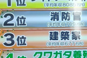 TV番組｢ラノベ作家は平均年収8000万円！消防官も大工もラクして稼げる仕事！！」←あまりに現実と乖離して酷すぎると話題に。【楽な仕事など無い】
