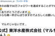 ツイフェミ「東洋水産終わったな…ｗ」 東洋水産「フォロワー30万人いったよー」ｷｬｯｷｬｯ