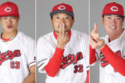 カープ『Jスポ選手名鑑』が面白写真を大量UP！斬新プロフィール写真が好評
