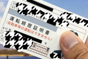 21歳やが運転免許返納してきたわ