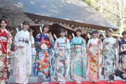 【乃木坂46】筒井あやめと井上和が乃木神社での成人式に参加