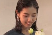 可愛すぎｗ西野七瀬、デコ出し＆花が似合うｗｗｗ※動画あり