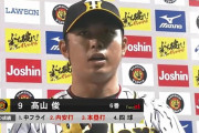 【覚醒】高山俊 .269 4本 OPS.712【天才】
