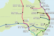 【画像】オーストラリアの鉄道網www