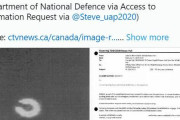 【UFO】カナダ上空で戦闘機に撃墜された「謎の馬蹄形の物体」…その画像が公開される