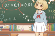 「0.1×0.1=0.01」←何で減るんや？
