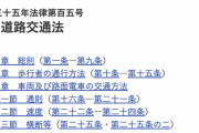 バイク乗ってる奴って妙に道路交通法に詳しいのなんなの？
