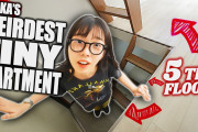 海外視聴者「ここで暮らしてみたい！」狭いスペースを有効活用！日本のユニークなアパート