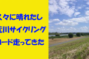 久々に晴れたし荒川サイクリングロード走ってきた