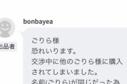 【悲報】ワイ、メルカリでガチ説教される
