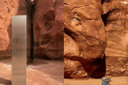 アメリカ、ユタ州の砂漠で発見された正体不明のモノリス　早速撤去される　結局なんだったの？