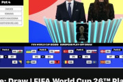 北中米W杯欧州予選プレーオフの組み合わせが決定！   イタリアは準決勝で北アイルランドと激突